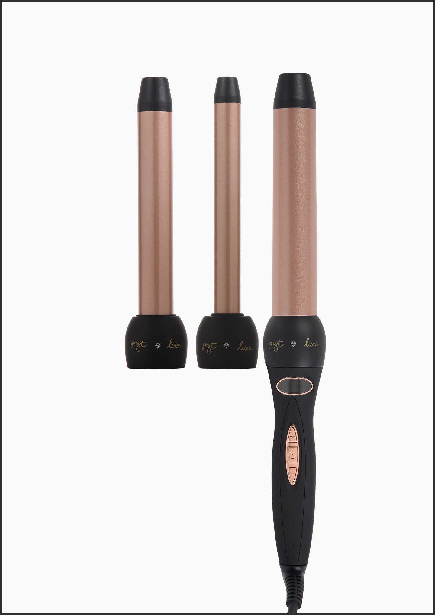 3P Digital Curlers Set 19mm, 25mm, 32mm