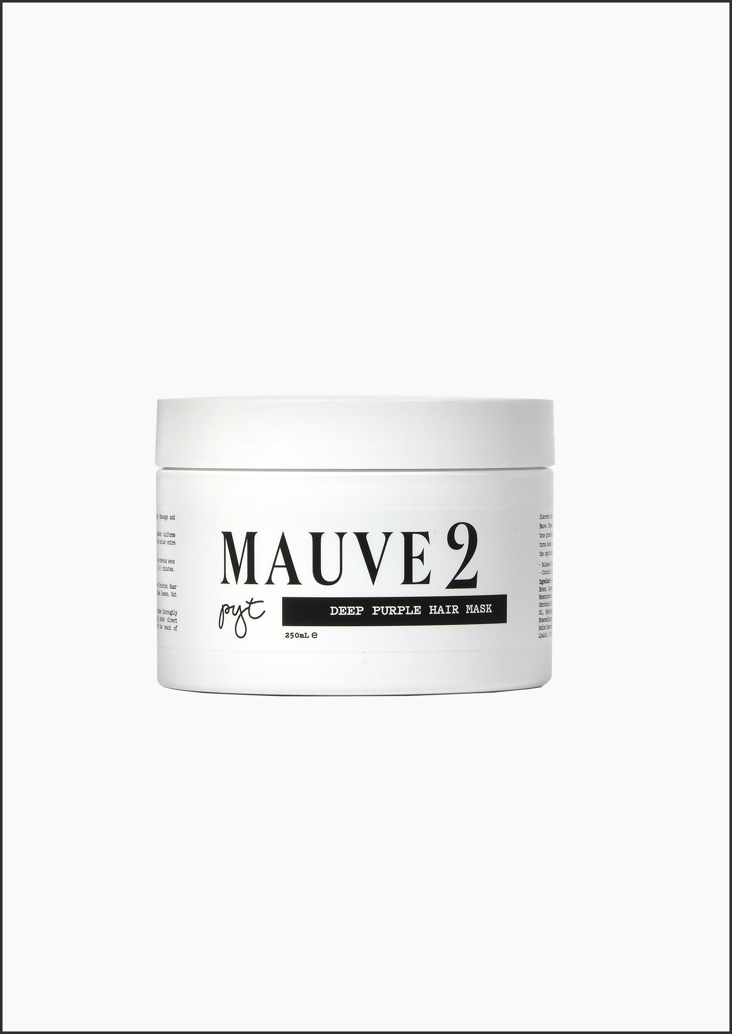 Mauve 2 - Deep Purple Hair Mask